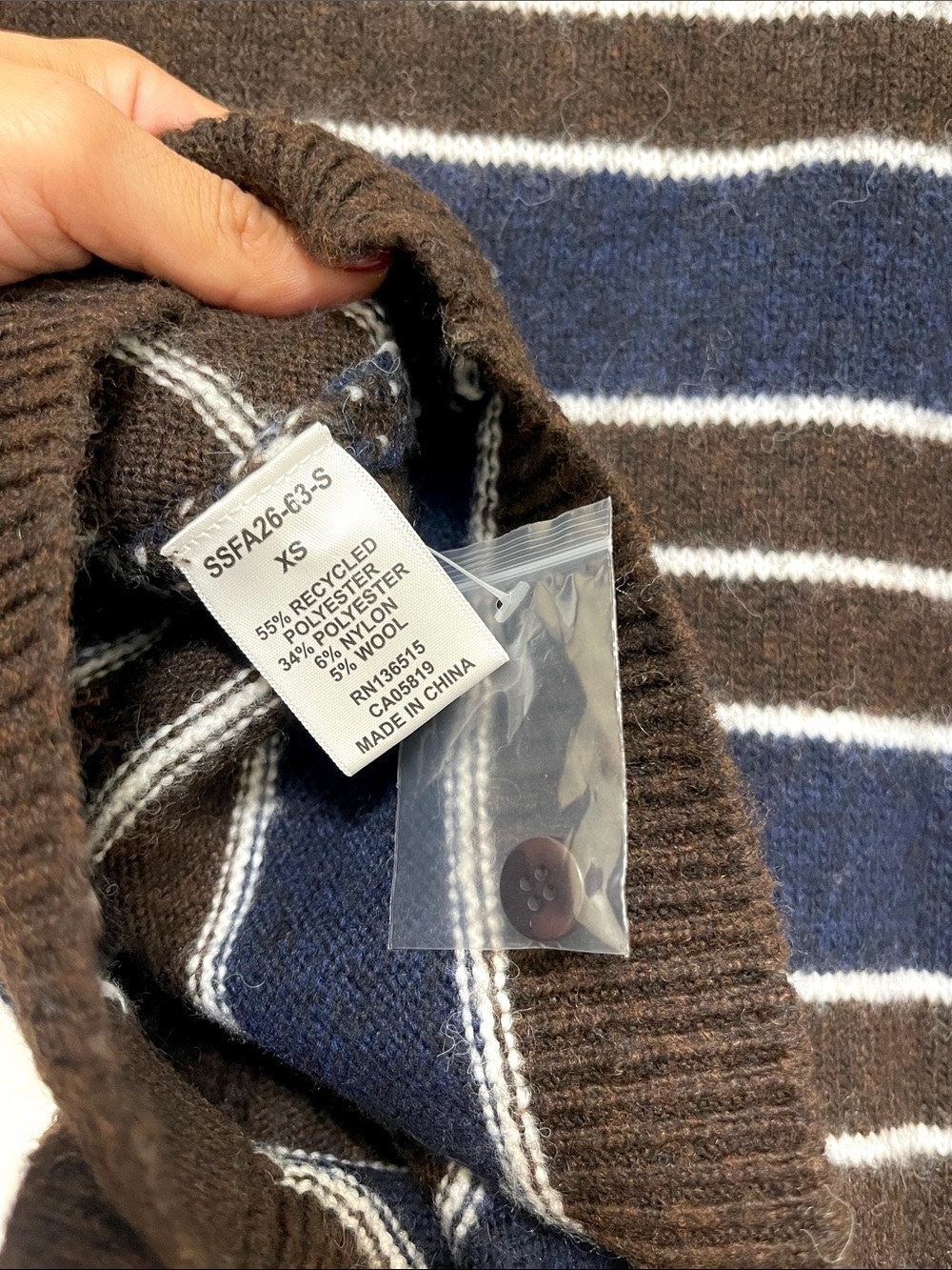 NWT Stitches and Stripes Langston Cardigan - Picture 9 of 9